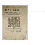 Nieuwe Tijdingen (Antwerp Gazette), 1622 by Anonymous