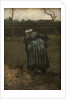 Peasant Woman Digging, 1885 by Anonymous