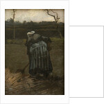 Peasant Woman Digging, 1885 by Anonymous