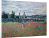 Poppy Fields near Vétheuil, ca 1879 by Anonymous