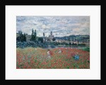 Poppy Fields near Vétheuil, ca 1879 by Anonymous