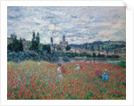 Poppy Fields near Vétheuil, ca 1879 by Anonymous