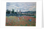 Poppy Fields near Vétheuil, ca 1879 by Anonymous