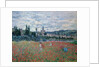 Poppy Fields near Vétheuil, ca 1879 by Anonymous