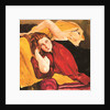 Portrait of a girl with red scarf, 1926 by Anonymous