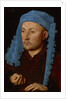 Portrait of a man with a blue chaperon (Man with Ring), ca 1429 by Anonymous