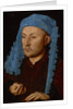 Portrait of a man with a blue chaperon (Man with Ring), ca 1429 by Anonymous