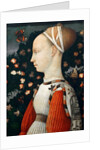 Portrait of a Princess of the House of Este, ca 1435-1440 by Anonymous