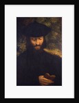 Portrait of a reading man, ca 1522 by Anonymous