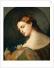 Portrait of a young woman in profile, c. 1520 by Anonymous