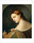 Portrait of a young woman in profile, c. 1520 by Anonymous