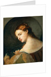 Portrait of a young woman in profile, c. 1520 by Anonymous