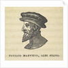 Portrait of Aldus Pius Manutius, 16th century by Anonymous