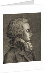 Portrait of Antoine-Pierre-Joseph-Marie Barnave, 1790 by Anonymous