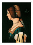 Portrait of Bianca Maria Sforza, Between 1475 and 1500 by Anonymous