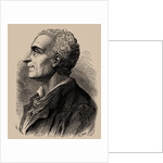 Portrait of Charles de Secondat, Baron de Montesquieu, 1889 by Anonymous