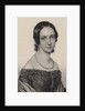 Portrait of Clara Schumann, 1838 by Anonymous