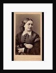 Portrait of Clara Schumann, 1866 by Anonymous