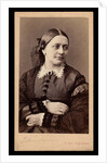 Portrait of Clara Schumann, 1866 by Anonymous