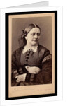 Portrait of Clara Schumann, 1866 by Anonymous