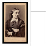 Portrait of Clara Schumann, 1866 by Anonymous