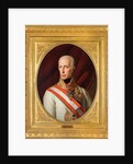Portrait of Emperor Francis I of Austria, 1827 by Anonymous