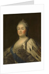 Portrait of Empress Catherine II, by Anonymous