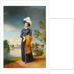 Portrait of Empress Elizabeth Alexeievna, Princess Louise of Baden, 1820 by Anonymous