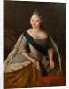 Portrait of Empress Elizabeth of Russia, Mid of the 18th cen by Anonymous