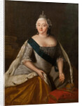 Portrait of Empress Elizabeth of Russia, Mid of the 18th cen by Anonymous