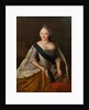 Portrait of Empress Elizabeth of Russia, Mid of the 18th cen by Anonymous