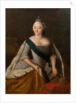 Portrait of Empress Elizabeth of Russia, Mid of the 18th cen by Anonymous
