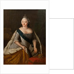 Portrait of Empress Elizabeth of Russia, Mid of the 18th cen by Anonymous