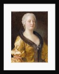 Portrait of Empress Maria Theresia of Austria, 1743 by Anonymous