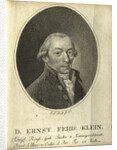 Portrait of Ernst Ferdinand Klein, 1794 by Anonymous