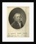 Portrait of Ernst Ferdinand Klein, 1794 by Anonymous