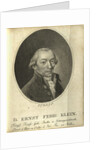 Portrait of Ernst Ferdinand Klein, 1794 by Anonymous