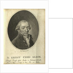 Portrait of Ernst Ferdinand Klein, 1794 by Anonymous
