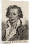 Portrait of Fabre dÉglantine, by Anonymous