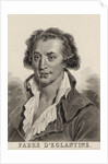 Portrait of Fabre dÉglantine, by Anonymous