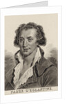 Portrait of Fabre dÉglantine, by Anonymous