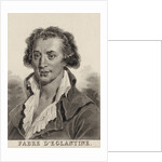 Portrait of Fabre dÉglantine, by Anonymous