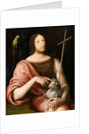 Portrait of Francis I, King of France, as Saint John the Baptist, 1518 by Anonymous
