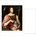 Portrait of Francis I, King of France, as Saint John the Baptist, 1518 by Anonymous