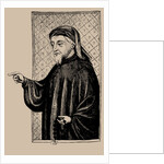 Portrait of Geoffrey Chaucer, by Anonymous
