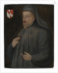 Portrait of Geoffrey Chaucer, Early 17th cen by Anonymous