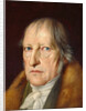 Portrait of Georg Wilhelm Friedrich Hegel, 1831 by Anonymous