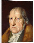 Portrait of Georg Wilhelm Friedrich Hegel, 1831 by Anonymous