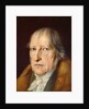 Portrait of Georg Wilhelm Friedrich Hegel, 1831 by Anonymous