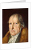 Portrait of Georg Wilhelm Friedrich Hegel, 1831 by Anonymous